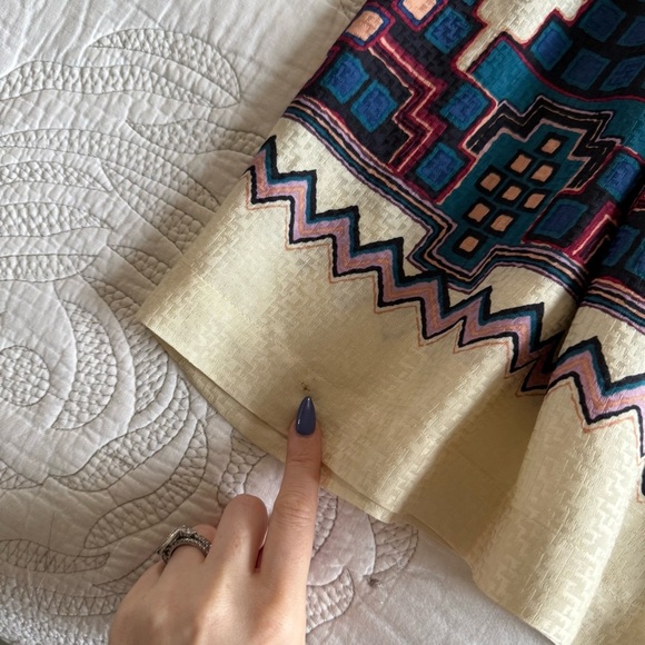 ba&sh - Mandie Midi Dress - Blue Multi - Picture 6 of 16